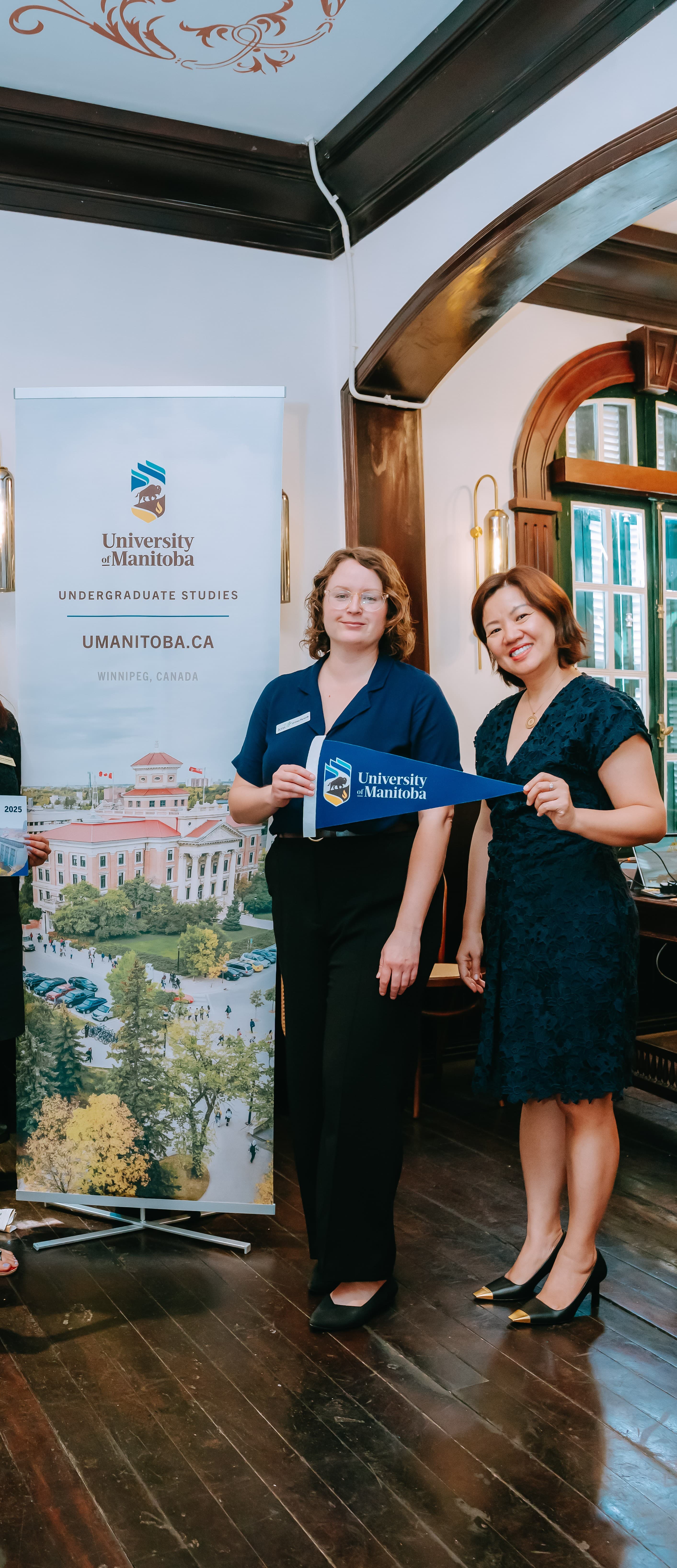 Mrs. Quynh Vu at University of Manitoba event